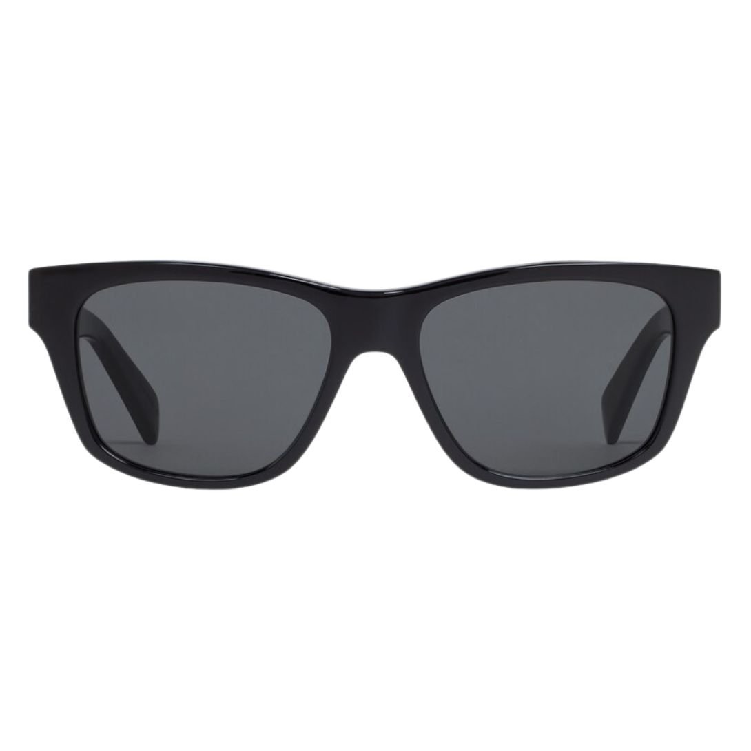 1 CELINE MONOCHROMS 05 SUNGLASSES IN ACETATE BLACK