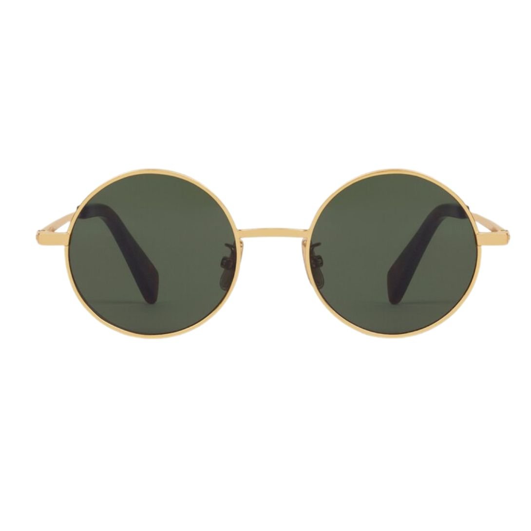 1 CELINE METAL FRAME 26 SUNGLASSES IN METAL GOLD