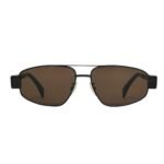 CELINE TRIOMPHE METAL 03 SUNGLASSES IN METAL BLACK-BROWN