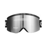 CELINE SKI MASK IN INJECTED NYLON WITH MIRROR LENSES BLACK