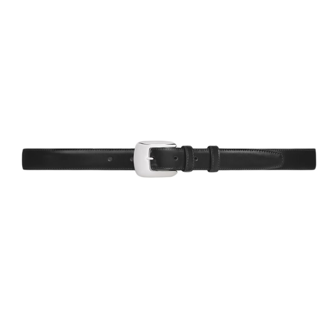 1 CELINE BC 14 25MM BELT IN TAURILLON LEATHER