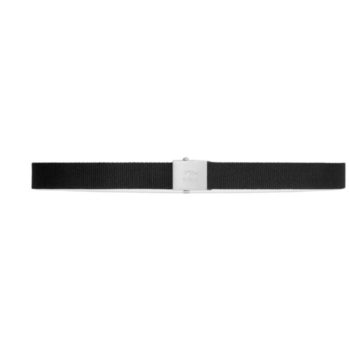 CELINE LARGE SKATER BELT IN TEXTILE