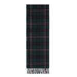 CELINE TRIOMPHE SCARF IN CHECK CASHMERE