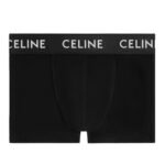 CELINE BOXERS IN COTTON JERSEY WHITE