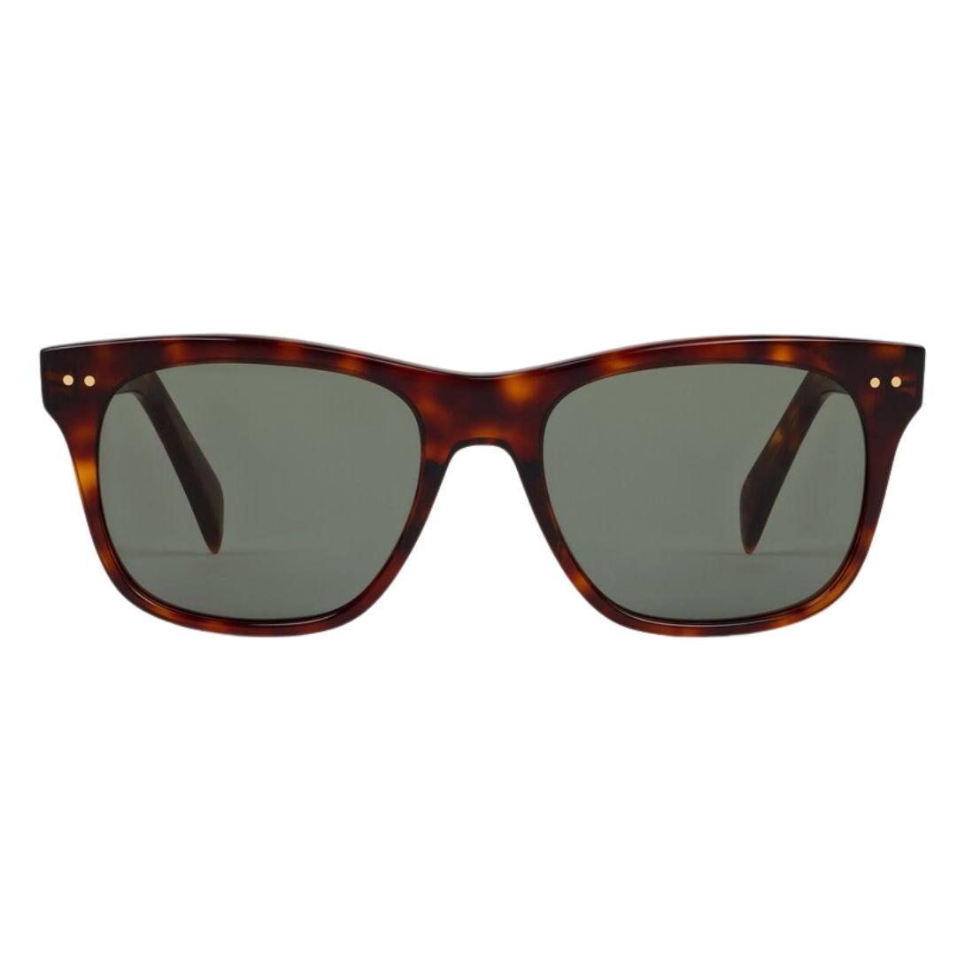 1 CELINE BLACK FRAME 59 SUNGLASSES IN ACETATE BLACK