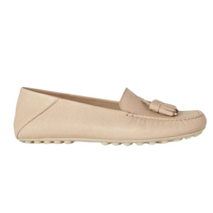 LORO PIANA DOT SOLE WALK LOAFER NATURAL LIGHT CAMEL