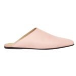 LORO PIANA ALBA FLAT MULE POWDER BROWN