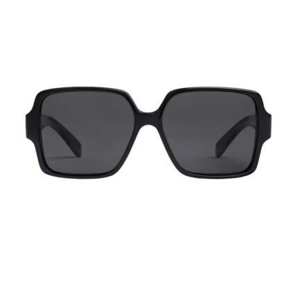 CELINE TRIOMPHE 16 SUNGLASSES IN ACETATE RED HAVANA