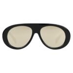 CELINE AVIATOR S300 SUNGLASSES IN ACETATE WITH MIRROR LENSES IVORY