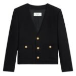 CELINE CHASSEUR JACKET IN CASHMERE FLANNEL