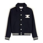 CELINE TRIOMPHE TEDDY JACKET IN DOUBLE FACE CASHMERE