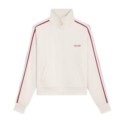 CELINE TRACKSUIT JACKET IN DOUBLE FACE JERSEY