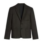 CELINE SHORT JACKET IN CASHMERE FLANNEL