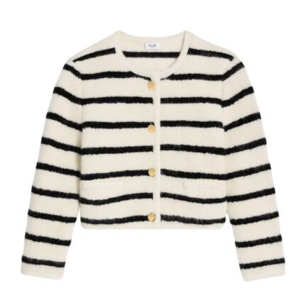 CELINE MARINIÈRE CARDIGAN JACKET IN WOOL