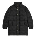 CELINE LONG TRIOMPHE DOWN JACKET IN LIGHTWEIGHT NYLON