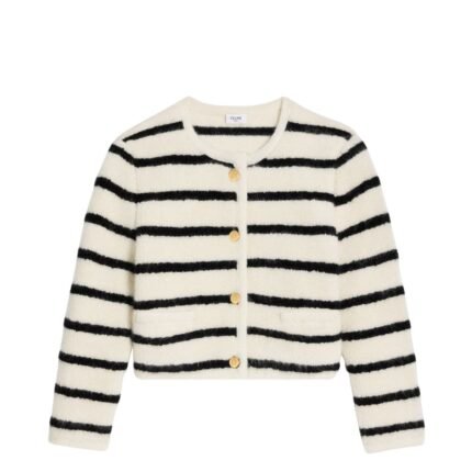 CELINE MARINIÈRE CARDIGAN JACKET IN WOOL