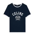 CELINE BLASON 70S T SHIRT IN COTTON JERSEY