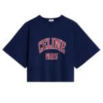 CELINE PARIS LOOSE SWEATSHIRT IN COTTON FLEECE