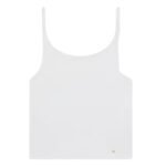 CELINE TRIOMPHE TANK TOP IN RIBBED COTTON