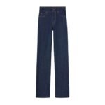 CELINE KITTY JEANS IN RAW WASH DENIM