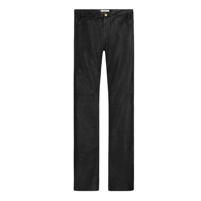 CELINE FRANÇOISE JEANS IN SOFT LAMBSKIN BLACK