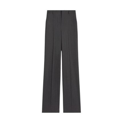 CELINE TIXIE PANTS IN CASHMERE AND WOOL FLANNEL