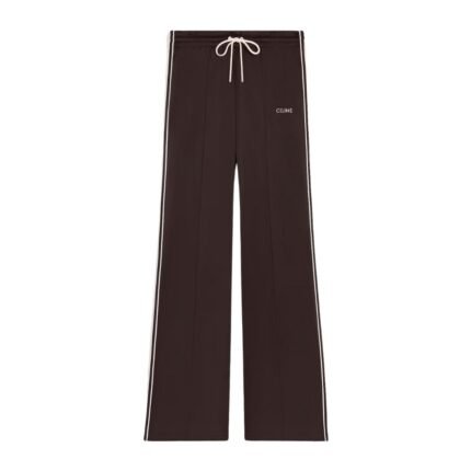 CELINE VINTAGE TRACKSUIT PANTS IN DOUBLE JERSEY