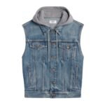 CELINE TRUCKER JACKET IN UNION WASH DENIM