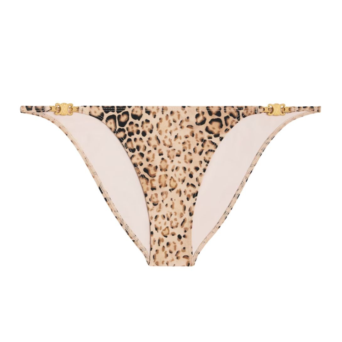 1 CELINE TRIOMPHE SWIMSUIT BOTTOM IN MATTE JERSEY