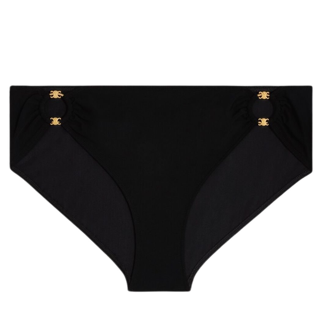 1 CELINE TRIOMPHE SWIMSUIT BOTTOM IN MATTE JERSEY