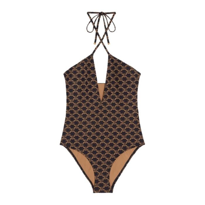 CELINE SWIMSUIT IN MONOGRAM JERSEY