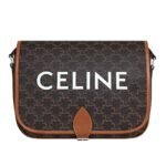 CELINE MESSENGER FOLCO IN TRIOMPHE CANVAS WITH CELINE PRINT