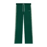 CELINE TRACKSUIT PANTS IN DOUBLE FACE JERSEY NAVY-OFF WHITE