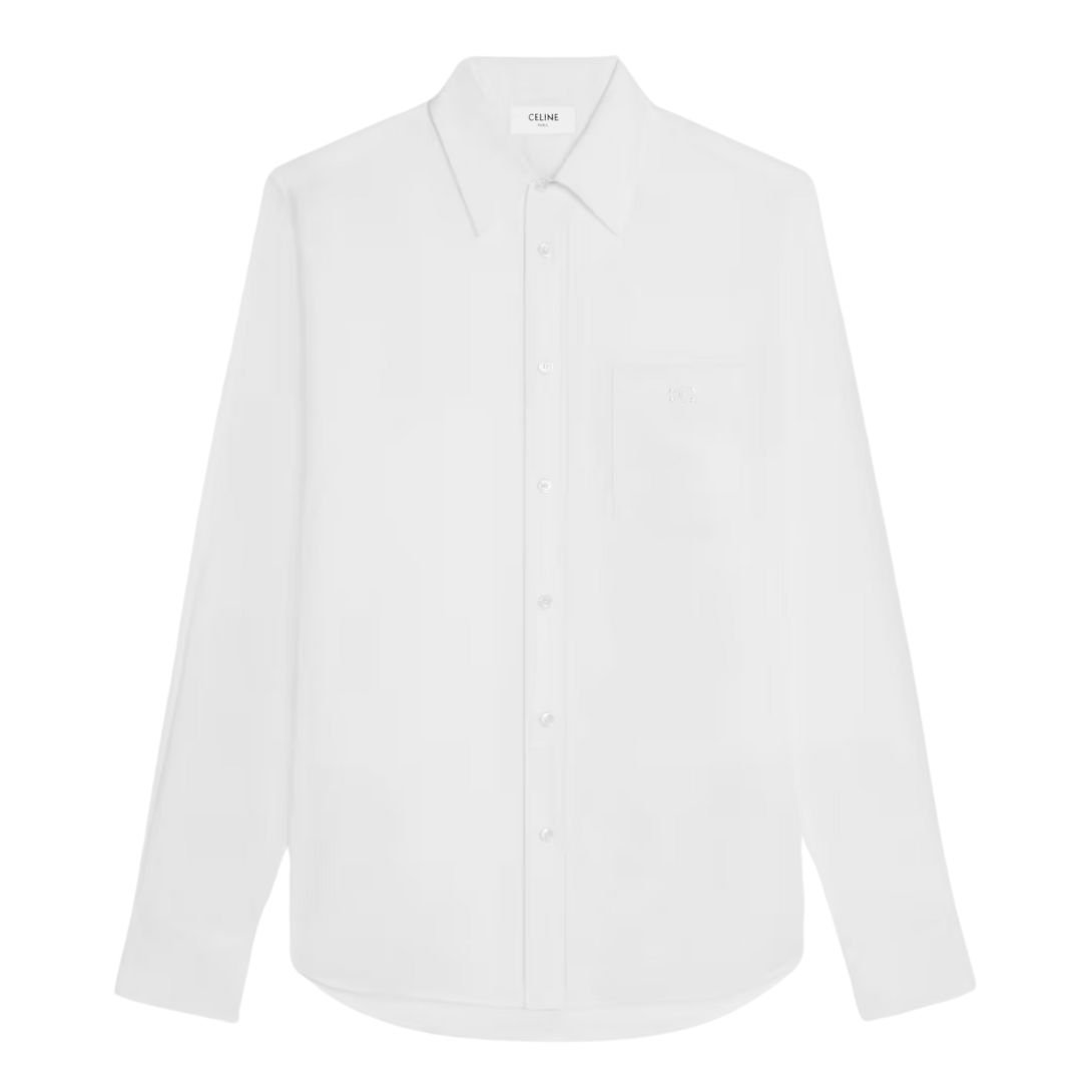 1 CELINE LOOSE SHIRT IN LINEN