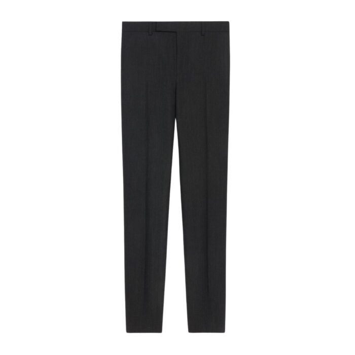 CELINE MODS PANTS IN TRIPLE STRIPED FLANNEL