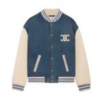 CELINE LOOSE TRIOMPHE TEDDY IN TRAIL WASH DENIM