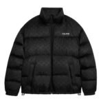 CELINE DOWN JACKET IN TRIOMPHE NYLON JACQUARD