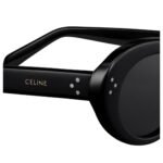 CELINE CAT EYE S193 SUNGLASSES IN ACETATE BLACK