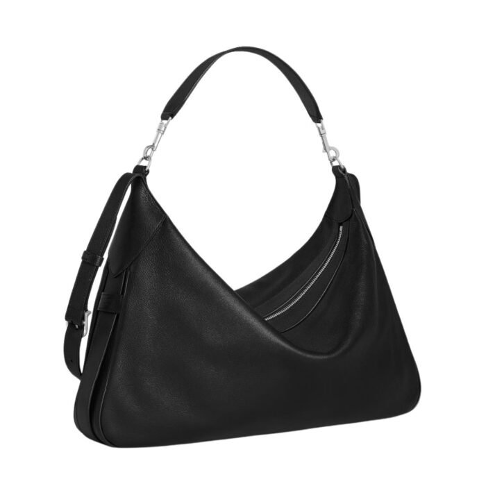 CELINE LARGE STRAP ROMY IN SUPPLE GRAINED CALFSKIN BLACK