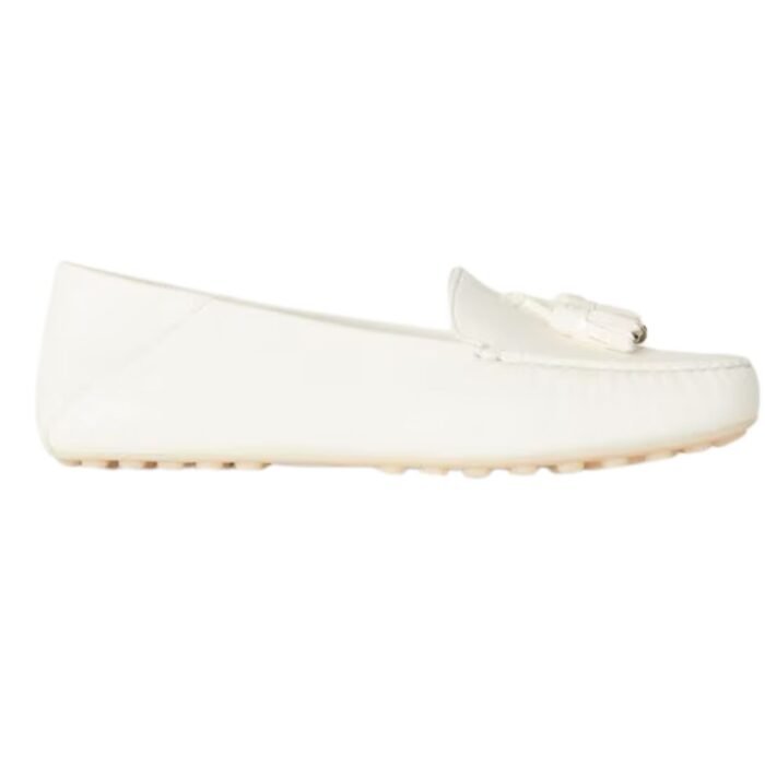 LORO PIANA DOT SOLE WALK LOAFER WHITE