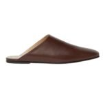 LORO PIANA ALBA FLAT MULE DRIED TARAGON