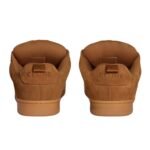 CELINE HUNTINGTON LOW LACE UP SNEAKER IN SUEDE CALFSKIN AND MESH TAN