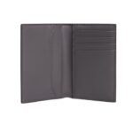 CELINE VERTICAL CARD HOLDER IN CALFSKIN WITH TRIOMPHE EMBOSSED ANTHRACITE