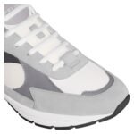 CELINE RUNNER CR 03 LOW LACE UP SNEAKER IN MESH SUEDE CALFSKIN AND CALFSKIN