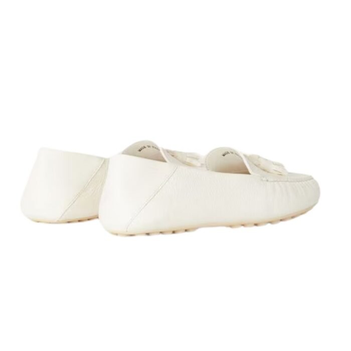 LORO PIANA DOT SOLE WALK LOAFER WHITE