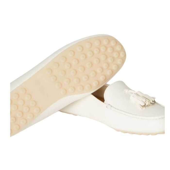 LORO PIANA DOT SOLE WALK LOAFER WHITE