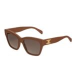 CELINE TRIOMPHE 09 SUNGLASSES IN ACETATE CAMEL