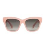 CELINE TRIOMPHE 09 SUNGLASSES IN ACETATE MILKY BURGUNDY