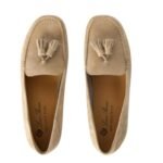 LORO PIANA DOT SOLE WALK LOAFER CASHEW BUTTER