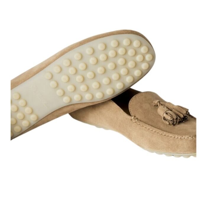 LORO PIANA DOT SOLE WALK LOAFER CASHEW BUTTER